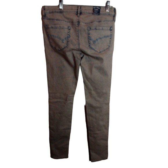 Juniors Pac Sun Oyster Gray Skinniest Denim‎ Jeans New With Tags Size 9 - Picture 2 of 16